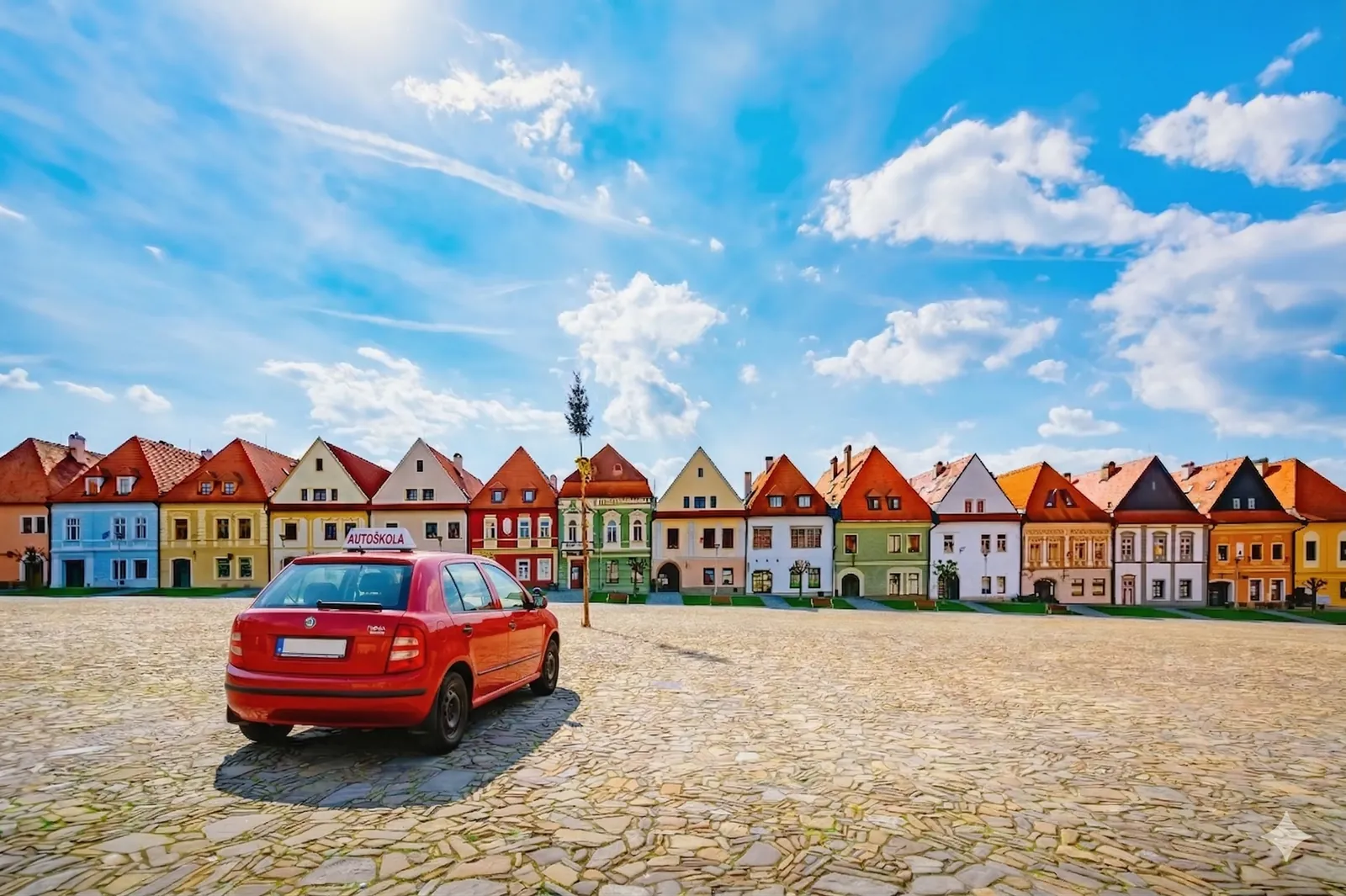 Autoškola T na historickom námestí Bardejov – UNESCO